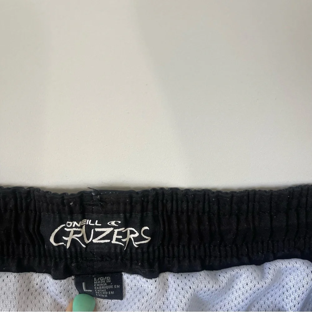 O’Neill Cruzers Swim Trunks Gray Black Size Large